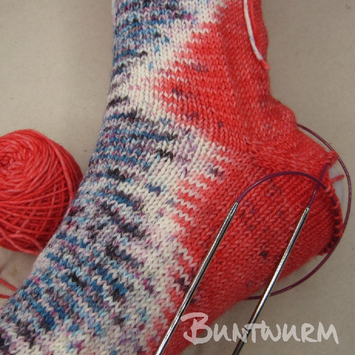 Socken-Set – – FineSuperwashSock Buntwurm